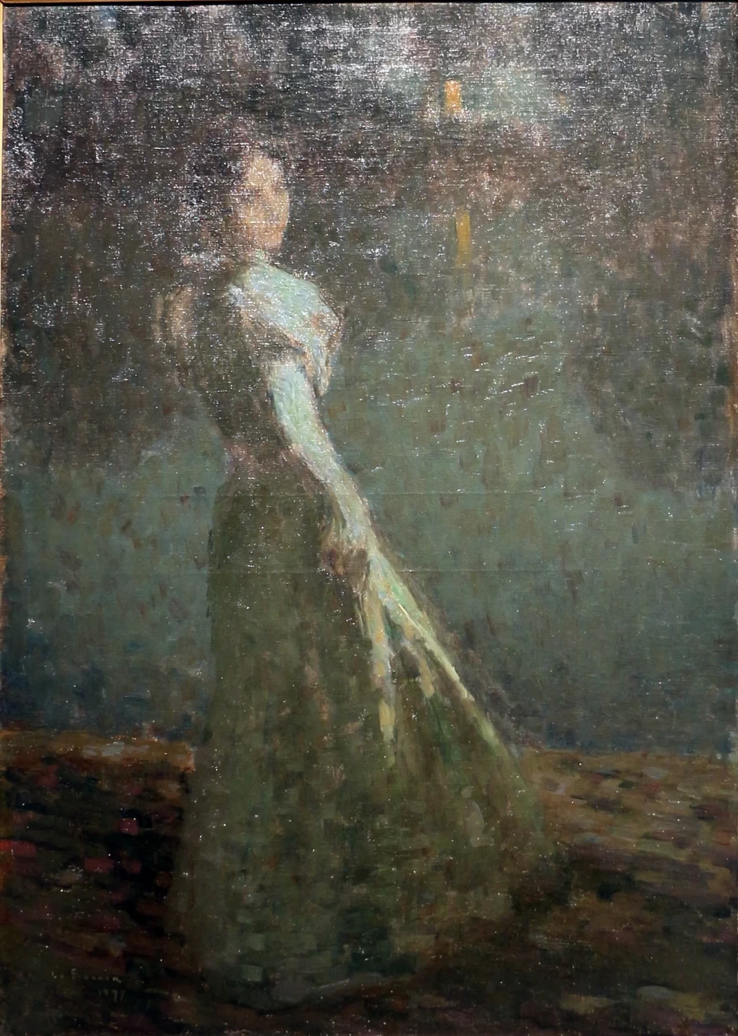 Henri Le Sidaner - 242, Una donna, la sera (studio), 1897